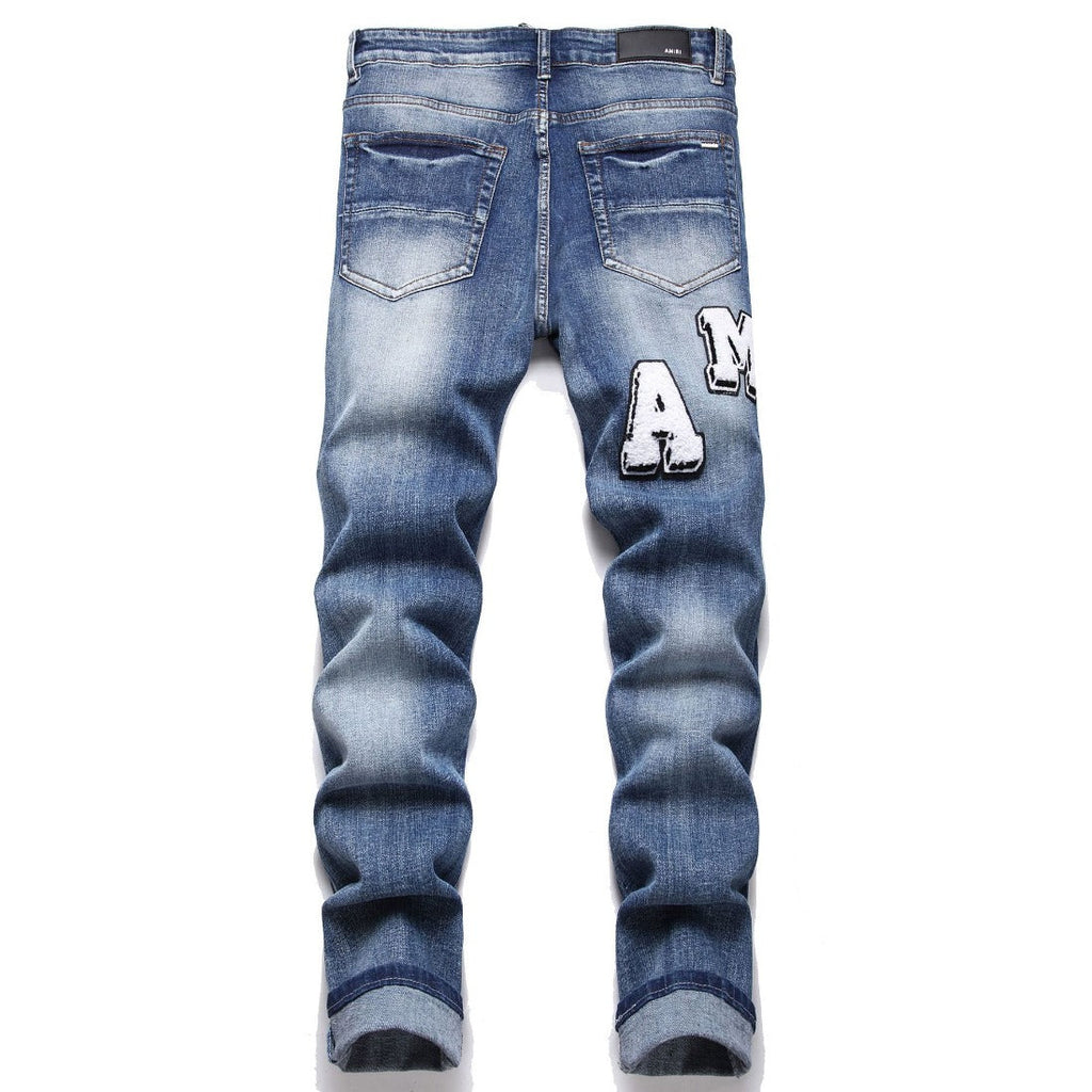Amiri Jeans Ripped Stretch Jeans