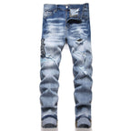 Amiri Jeans Ripped Stretch Jeans