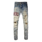 Amiri Jeans High Street Distressed#888