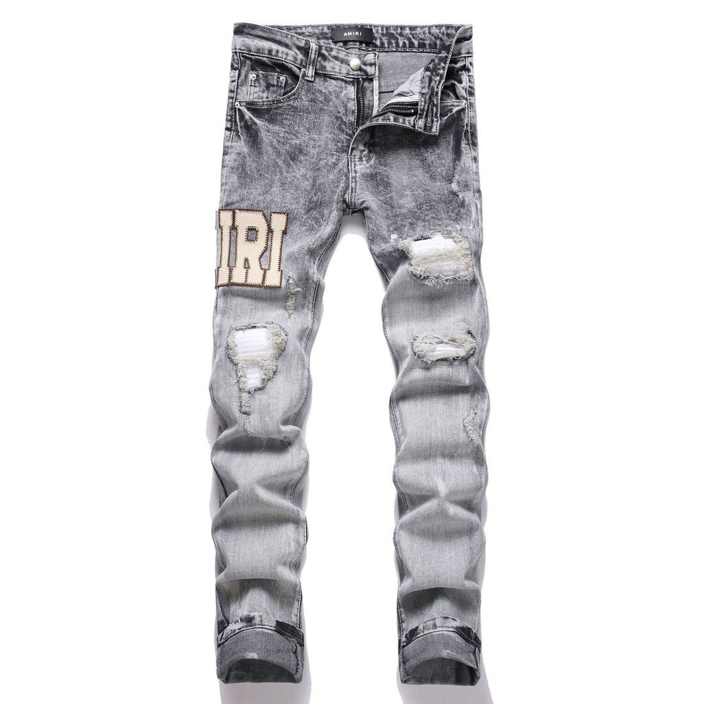 Amiri Jeans Ripped Stretch Jeans