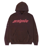 Sp5der Arraignee Hoodie Brown