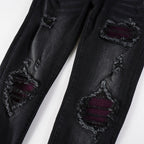 Amiri Jeans Patch Ripped Stretch Slim Fit #1302