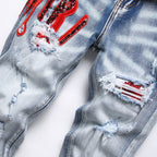 Amiri Jeans Ripped Stretch Jeans