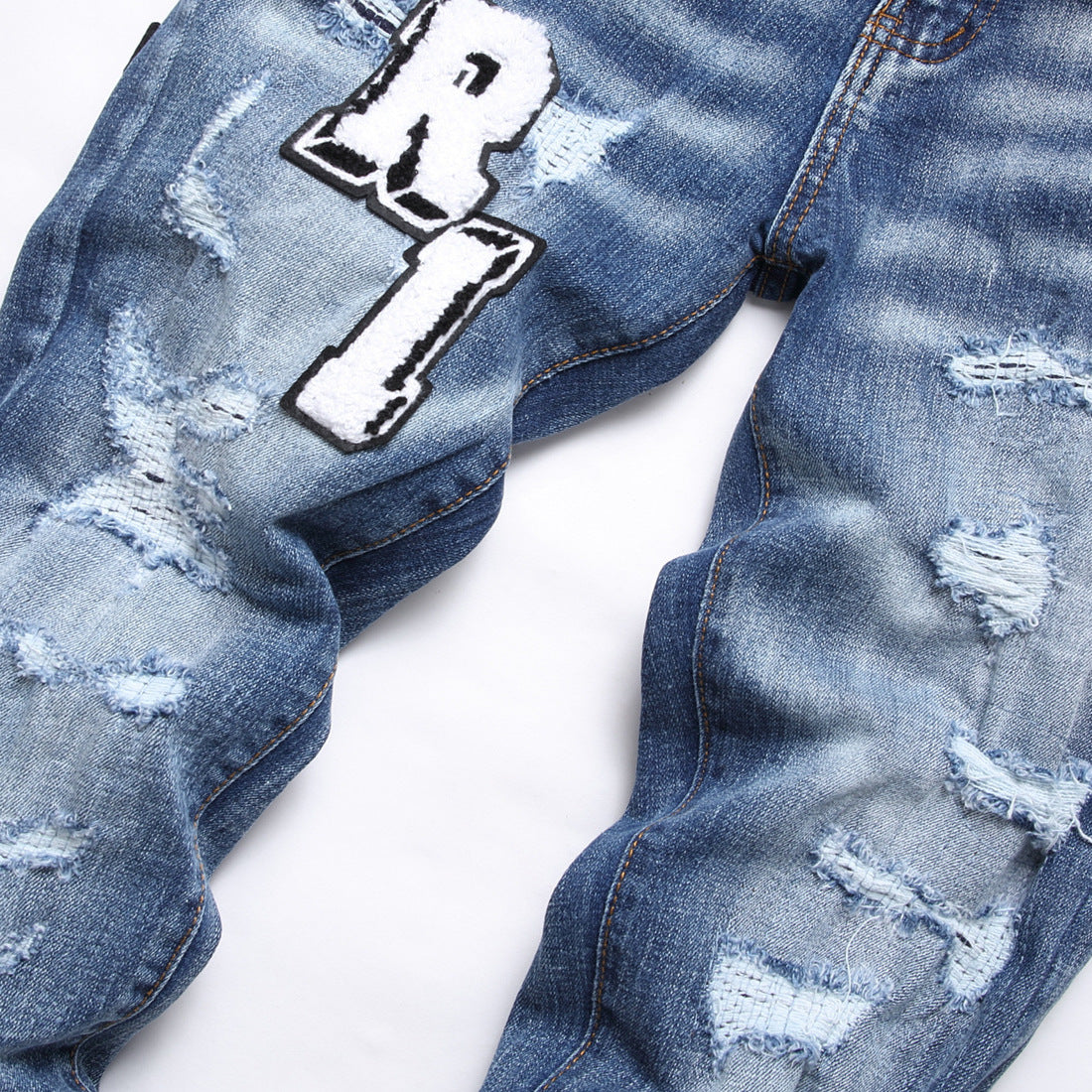 Amiri Jeans Ripped Stretch Jeans