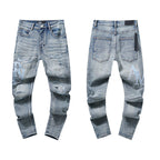Amiri Jeans Trendy Fake Ripped Jeans
