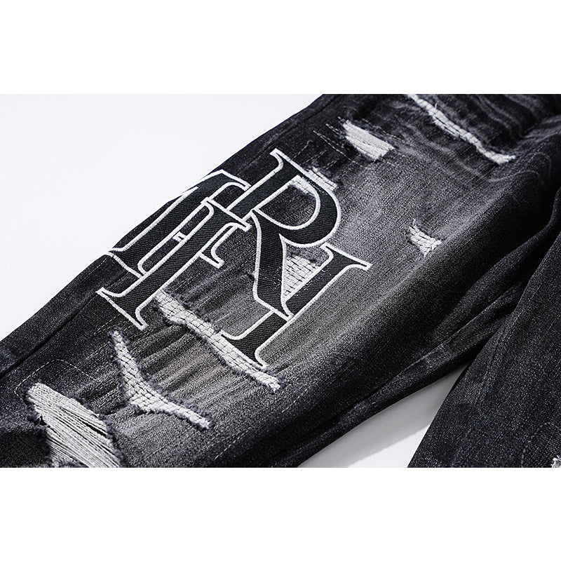 Amiri Jeans Trendy Casual Ripped Jeans