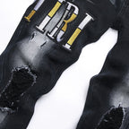 Amiri Jeans Ripped Stretch Jeans