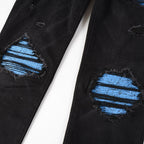 Amiri Jeans Hole & Patch Patch Stretch Slim Fit #8807