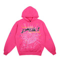 Sp5der P*nk Web Hoodie Pink