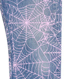 Sp5der AOP Web Vintage Denim 501 Blue/Pink