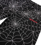 Sp5der Embroidered AOP Sweatpants Black