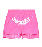 Sp5der Pink OG Web Double Layer Short