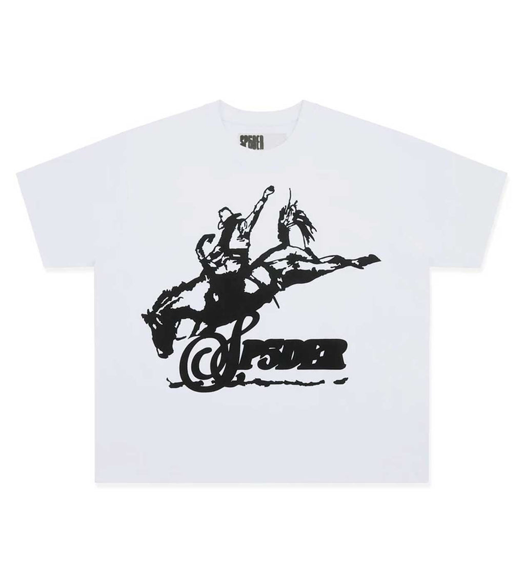 Sp5der Rodeo HW Tee White