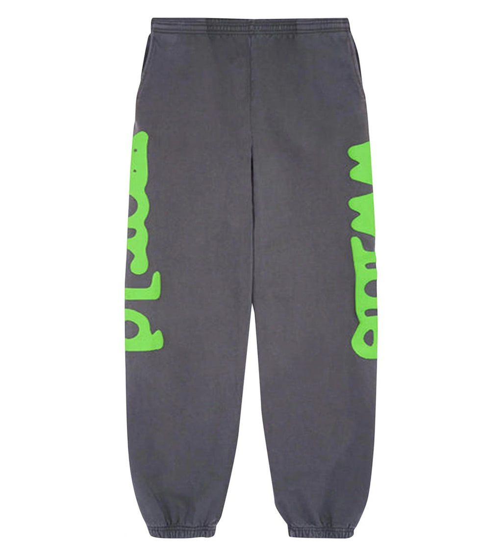 Sp5der Beluga Slate Grey Sweatpants