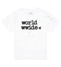 Sp5der Women's Worldwide Baby Tee White