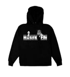 Vlone Pop Smoke Hawk Em Hoodie Black