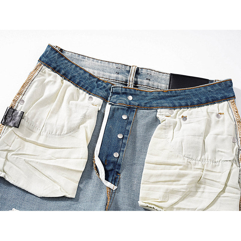 Amiri Jeans Ripped Patch Slim-Fit Stretch Slim-Fit Jeans