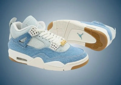 Nike Air Wmns Jordan 4 Retro TEX ‘Worn Blue Denim’