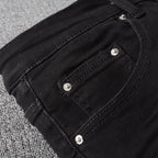 Amiri Jeans Casual Painted Slim Jeans Men #800