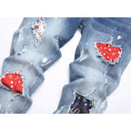 Amiri Jeans Ripped Stretch Jeans